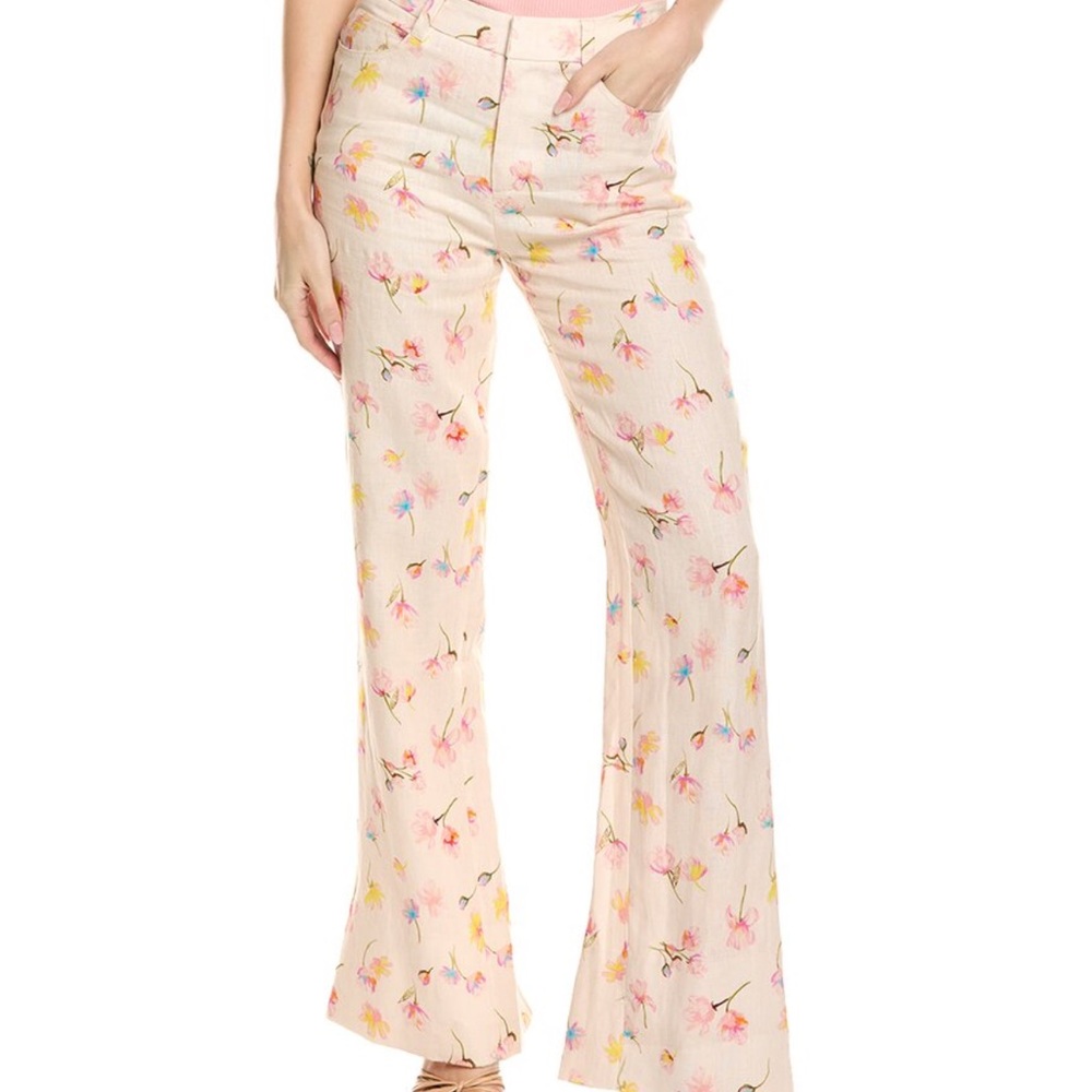 NWT ZADIG & VOLTAIRE Pistol Courtney Linen Pants